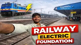 Two Foundation complete ✅/ #electrical #like #railway #viral #view #like #subscribe #minivlog #video