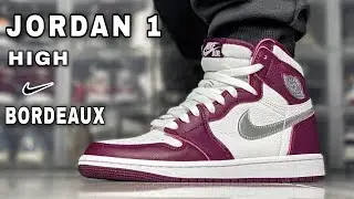 UNBOXING EP.86 NIKE AIR JORDAN 1 HIGH BORDEAUX Review+On Feet