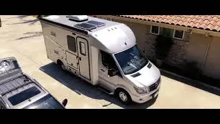 Aerial footage of RV Wash and Seal