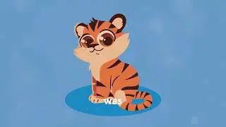 The Brave Tiger :A Kid's Adventure Story