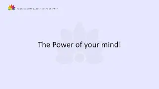 The Power of your mind  (Your Pathfinder)