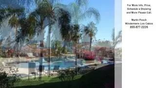 PUERTA DEL SOL C105, CABO CORRIDOR,  Presented by Martin Posch.