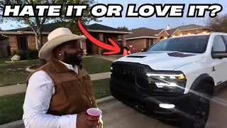 My Family Reacts to Me Pulling Up in a Ram Truck