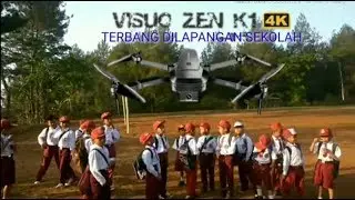 VISUO ZEN K1 Terbang dilapangan sekolah