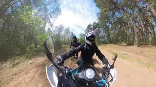 2025.05.03 moto sezono atidarymas su MotoFox ir CFmoto 450MT