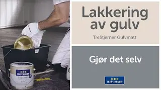 Lakkering av gulv - TreStjerner