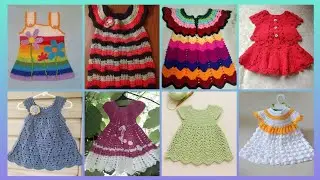 Most beautiful stylish crochet kids frocks design ideas for 2026