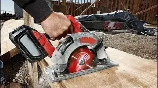 Беспроводные циркулярные пилы M18 - Обзор беспроводной циркулярной пилы milwaukee M18. Мощная и п...