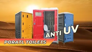 VHCON | HDPE Portable toilet Solutions - Ready to Deploy! #versatileliving #vhcon