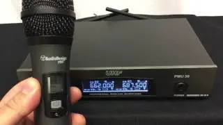 AudioDesign - Configurazione Microfono Wireless PMU30 - PMUD1