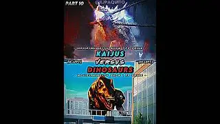 Kaijus vs dinosaurs part 10 #short #godzillatheplaneteater #dinosaurking #godzillaxkongthenewempire