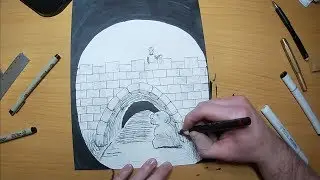 Troll Under The Bridge Drawing