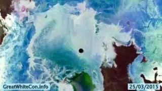 Arctic Sea Ice - JAXA AMSR2 RGB 2014/15