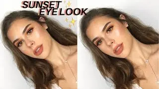 Sunset Inspired Smokey Eye / SIMPLE | Sara Farr&eacute;