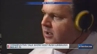 Local conservative talk show host on The Patriot, Frank Acomb, shared his thoughts after Rush Limbau