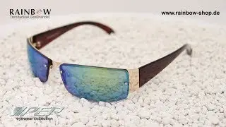 VIPER&trade; Sonnenbrille (V-1510 Designbrille schwarz - Sonnenbrillen im Gro&szlig;handel!