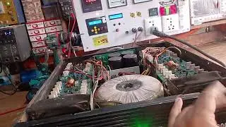 Delta audio P9001 amplifier head repair 