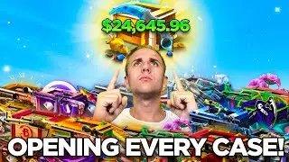 OPENING EVERY CASE ON CSGOGEM! *MASSIVE CASHOUT!!!*