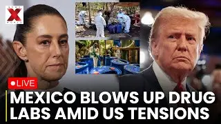 US-Mexico Tensions LIVE: Mexico Destroys Drug Labs Amid Trump&rsquo;s Threats Of U.S. Action | NewsX World