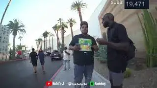 Bobbe J Is Live IN Vegas @funnysalesman1