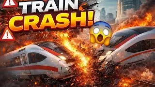 I Crashed a High-Speed Train 😱 | Train Simulator Gone Wrong
