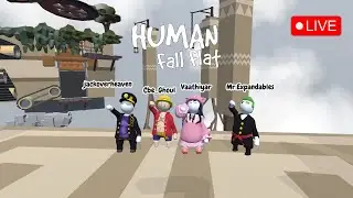 Human Fall Flat !!!! Tamil With @CBE_ghoul-tamil @jackoverheaven @mrexpandablesgaming