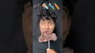 Biku eating||don&rsquo;t eat chocolate, jelly,brush,juice #cartoon #funny #mukbanghorfun #eatingasmr #asmr