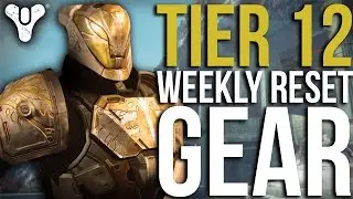 BUY TIER 12 GEAR NOW!! MUST HAVE WEEKLY VENDOR GEAR (Destiny: Rise of Iron)