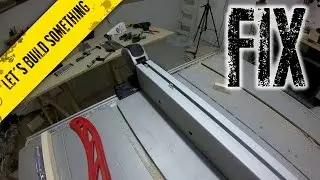 QUICKFIX - Bosch GTS 10 XC table saw fence