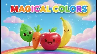 Learn Colors for Kids 🌈 | Red, Yellow, Green, Blue & Orange | Fun Nursery Rhyme
