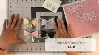 Little Miss Fancy Plans Unboxing | Bow Clips Review | HAUL WEEK
