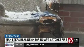 Vermonter's quick thinking prevents major apartment fire in Colchester