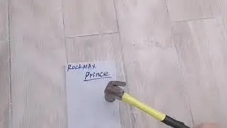 Rockmax MGO BOARD 12mm Impact Test Vs Mr Hammer