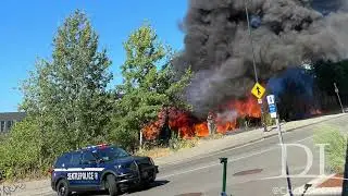GOVERNMENT FAILURE: MERCER ENCAMPMENT FIRE #Seattle