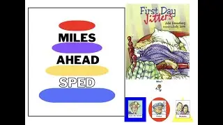 First Day Jitters Read Aloud Book and 