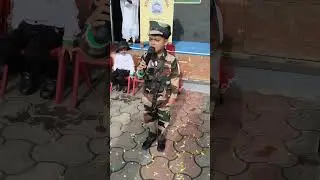 Soldier speech for kids fancy dress competition