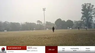 Live Cricket Match | Just Cricket Xi Al vs Delhi Knight Sloggers | 17-Jan-21 01:14 PM 20 overs | SG