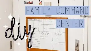 GET ORGANIZED! | Family Command Station | Family Calendar | This and Nat