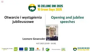 Leonore Gewessler for the 10th Greens Days 2025 in Poland