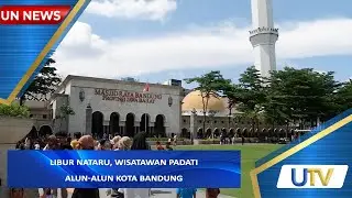 Libur Nataru, Wisatawan Padati Alun Alun Kota Bandung | UN News | UTV