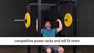 Body Solid GPR400 Power Rack with 1000 Lb  Weight Capacity for Squats, Deadlifts, and Weightlifting