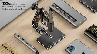 Теперь на Kickstarter: Sds Ultra Plus &mdash; мини-ручка для электрической дрели и настольный пресс