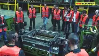 Ausbildungsbeginn 2015 bei SSI SCHÄFER in Neunkirchen