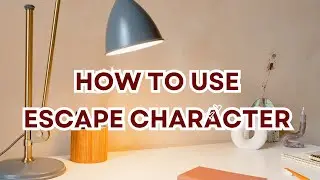 How to use Escape Character with like operator,database query,complex queries
