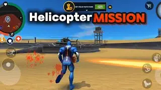 Rope Hero City Wars Helicopter Robbery😭 What Happened! 