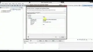 Database connection Eclipse