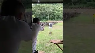Prueba de disparo con Traum&aacute;tica Ekol firat magnum #ekol #amomama #traumatic #traumatica