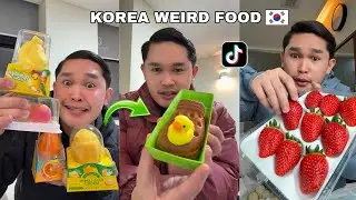 TRYING WEIRD FOOD IN KOREA 😱 (South Korea Food Trip)