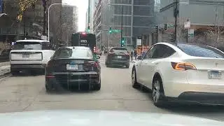 Chicago POV Drive - Northwestern Hospital moving through downtown #chicago #winter #pov #explore