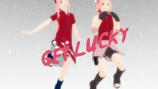 [MMD NARUTO] Get lucky - Sakura Haruno evolución.